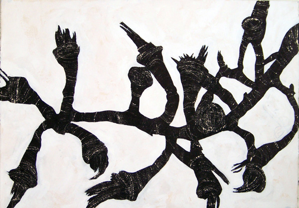 Anna Marie Ottaviano, drawings and collages